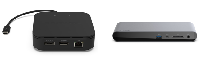 Belkin】持ち運びと据え置きの「2WAY」で利用可能なドッキング