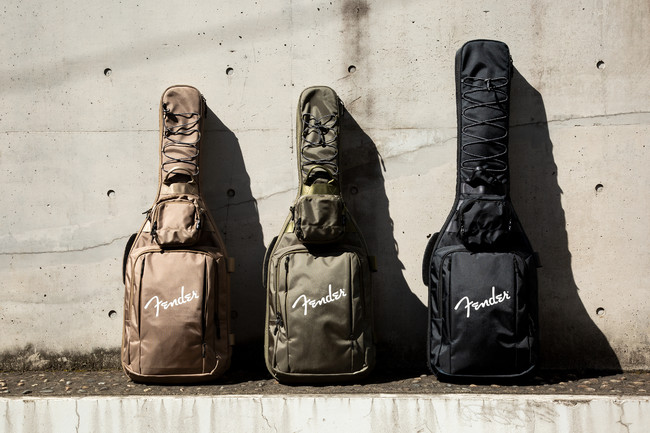 日常に必要なものを全て一つに収納できる多機能ギグバッグギター