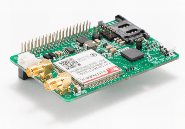 3キャリア対応ラズベリーパイ用4G（LTE）通信モジュール「4GPi」を開発