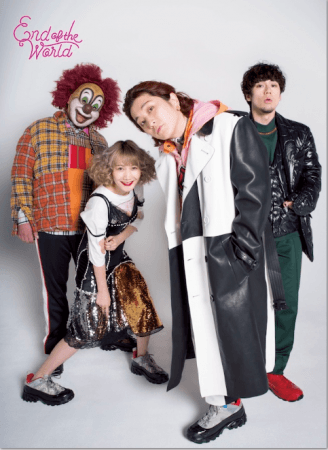 End of the World∞SEKAI NO OWARIが『Numero TOKYO』10月号の表紙に
