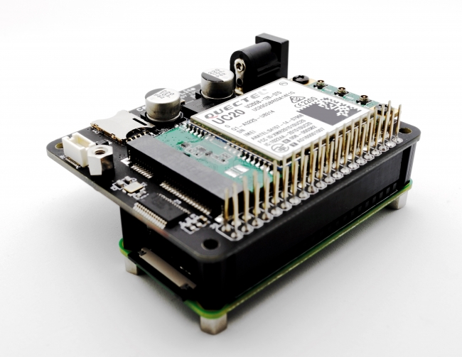 3G/LTE通信ボード「CANDY Pi Lite」が「Raspberry Pi Zero WH」へ正式