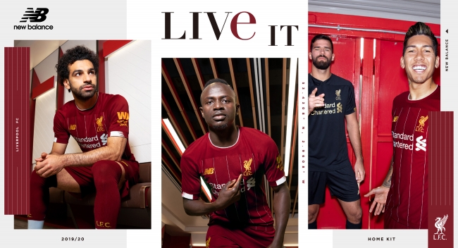 Liverpool FC 2019/20シーズン Homeユニフォームを発表 | 株式会社