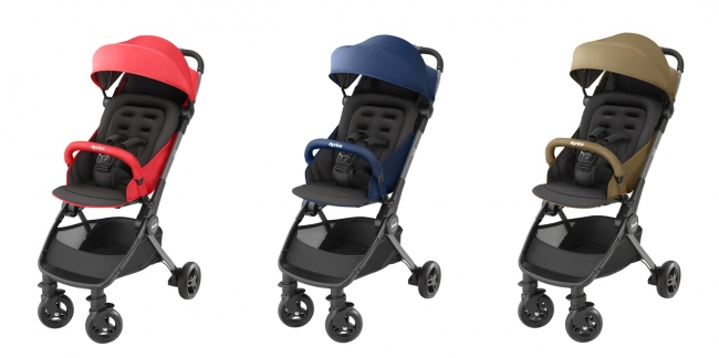 驚きの1/2※1サイズ！ 新コンパクトベビーカー サッとたためてスマート