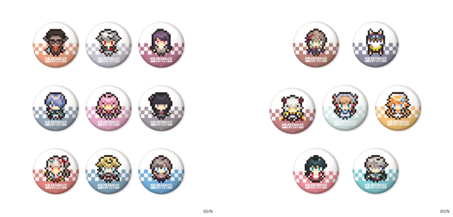 にじさんじドットアートグッズ」2021年3月10日(水)12時より販売決定