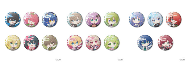 にじさんじのデフォルメイラストグッズ「にじさんじぷち2021」2021年12