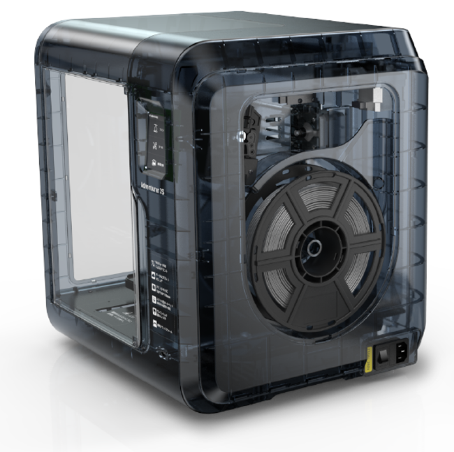 3Dプリンター「Adventurer3S」をリリース、懐かしのスケルトンカラー