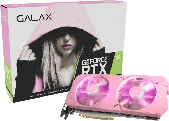 PCパーツブランド「玄人志向」から GeForce RTX 2070 Super搭載 ピンク