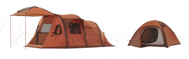 日本のアウトドアブランド初となるエアテント「エアマジックテント