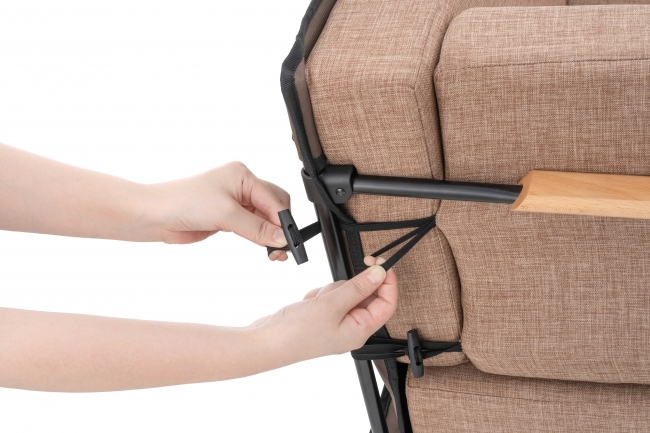 まるでリビングにいるような極上の心地良さのソファ＆アームクッション