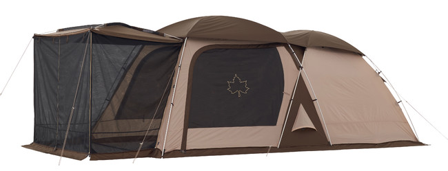 LOGOSを代表する2ルームテントが新色で登場「Tradcanvas PANEL