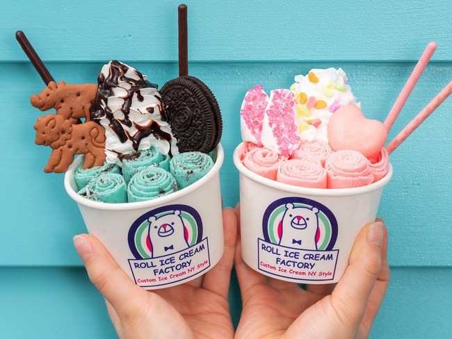 6月1日は「ロールアイス記念日」！「ロールアイスクリームファクトリー