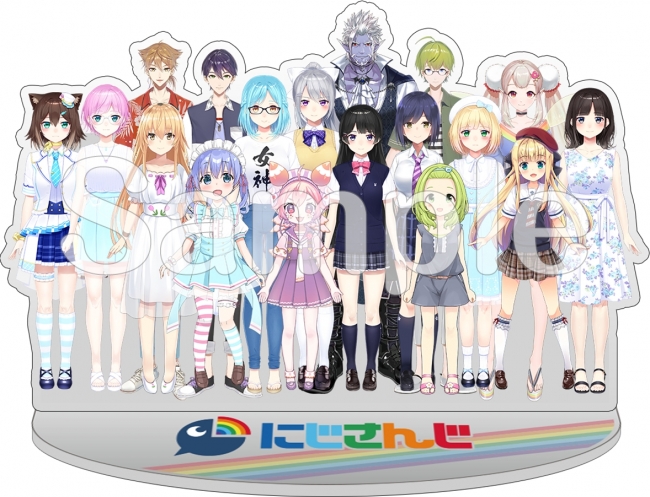 にじさんじ初！オンラインくじがスタート！1等は等身大パネル、特賞に