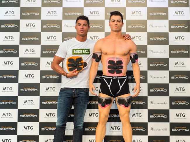 クリスティアーノ・ロナウド選手を忠実に再現したサイバークローンが