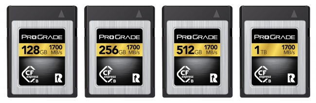 プログレードデジタル「CFexpress Type B GOLD 1700Rカード」最大読込