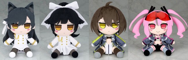 アズールレーン』のふもふもぬいぐるみシリーズに、「愛宕」「高雄