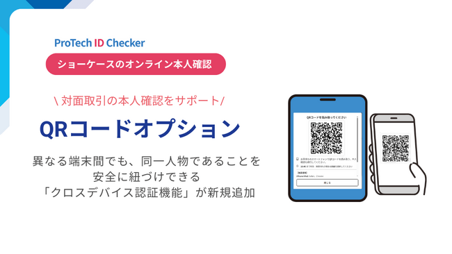 対面取引の本人確認をサポート！ショーケースのeKYC「ProTech ID