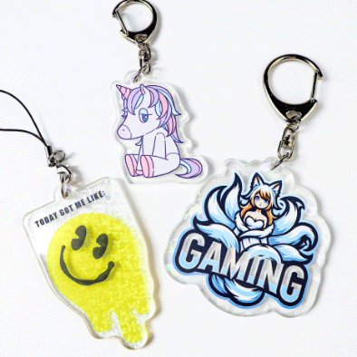 アクリルグッズ｜ホログラムアクリルキーホルダー｜印刷通販【デジタ】