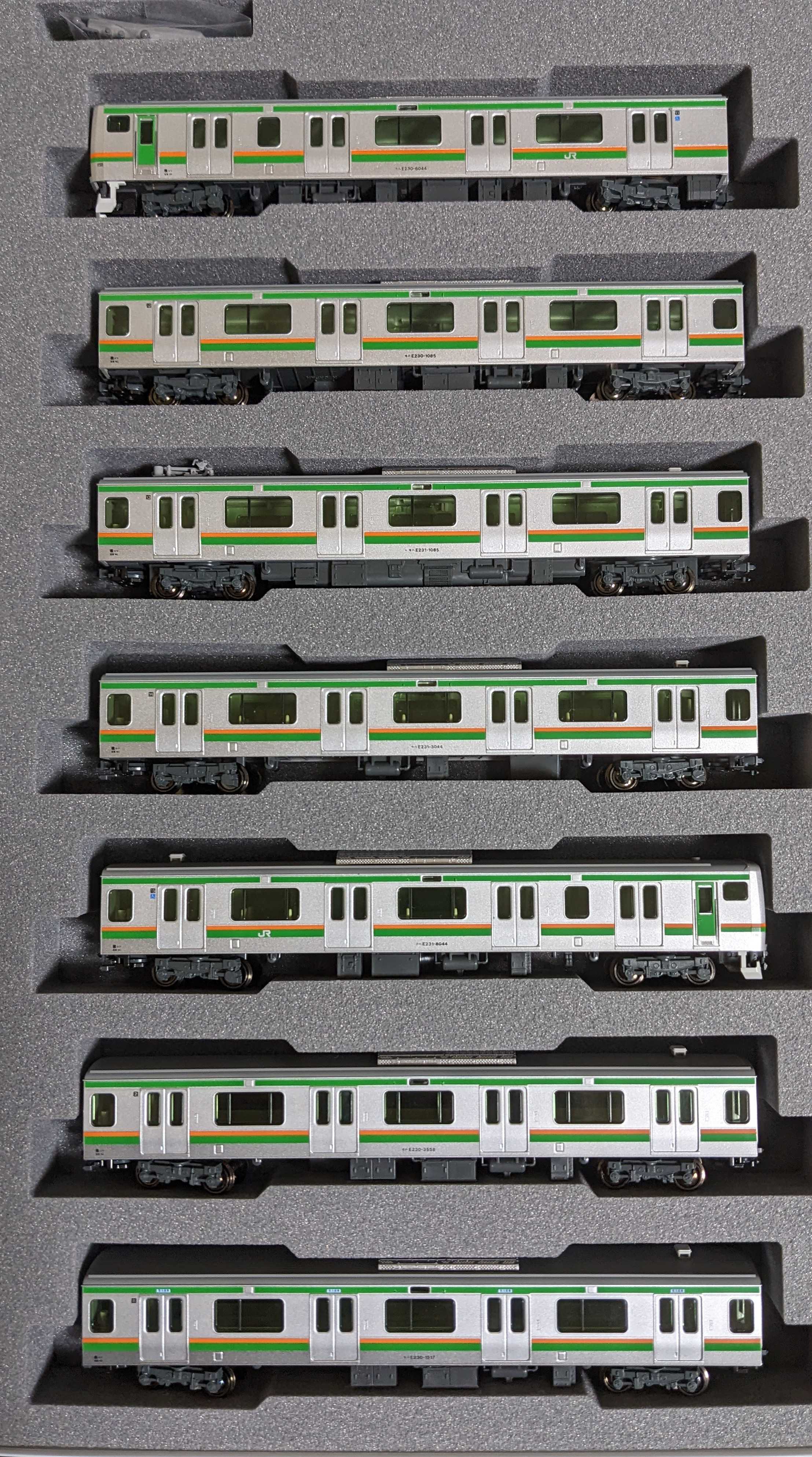 🟣kato 10-522 E231系 東海道線•湘南新宿ライン 付属編成5両ｾｯﾄS-16