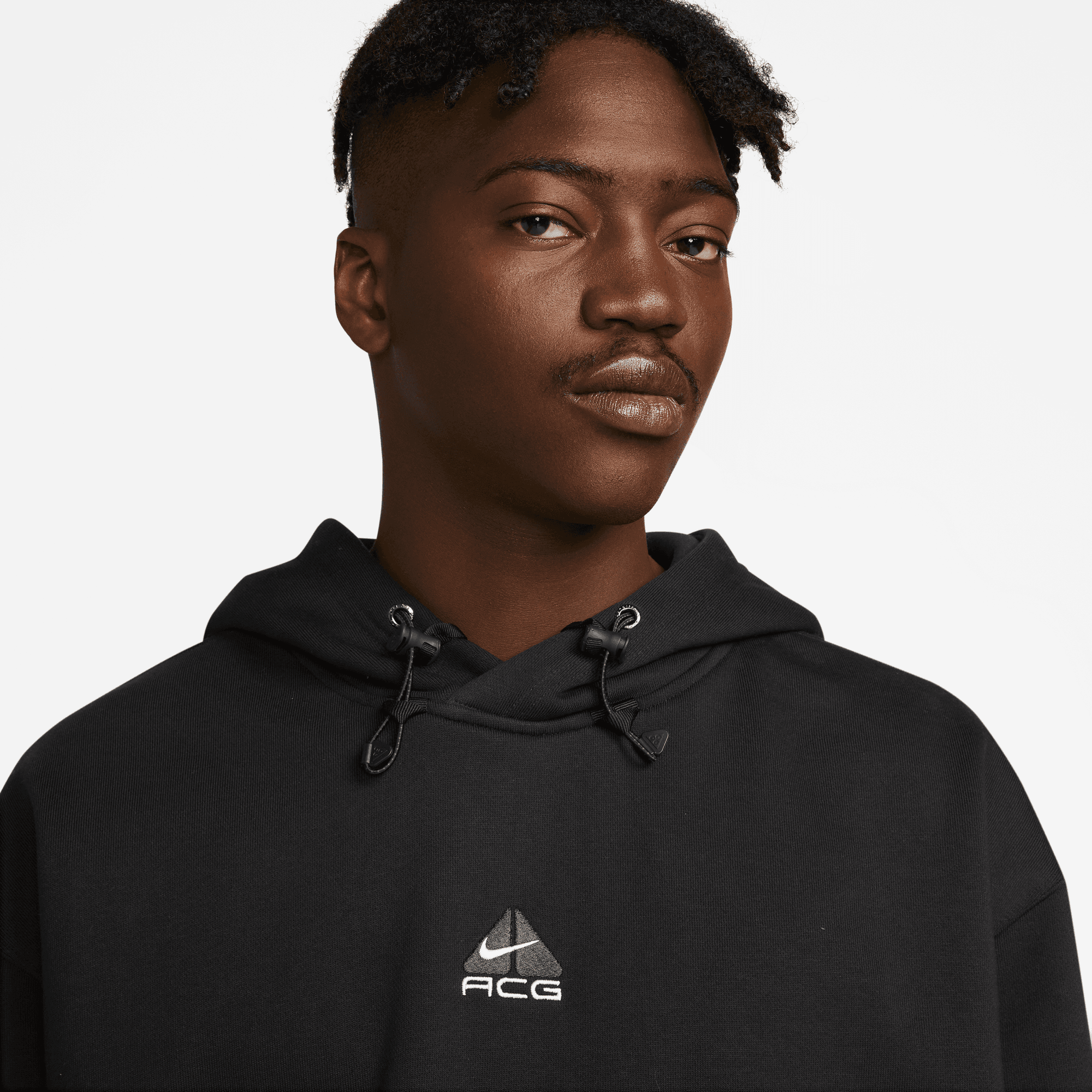 Nike ACG Therma-FIT Black Fleece Pullover Hoodie – Puffer Reds
