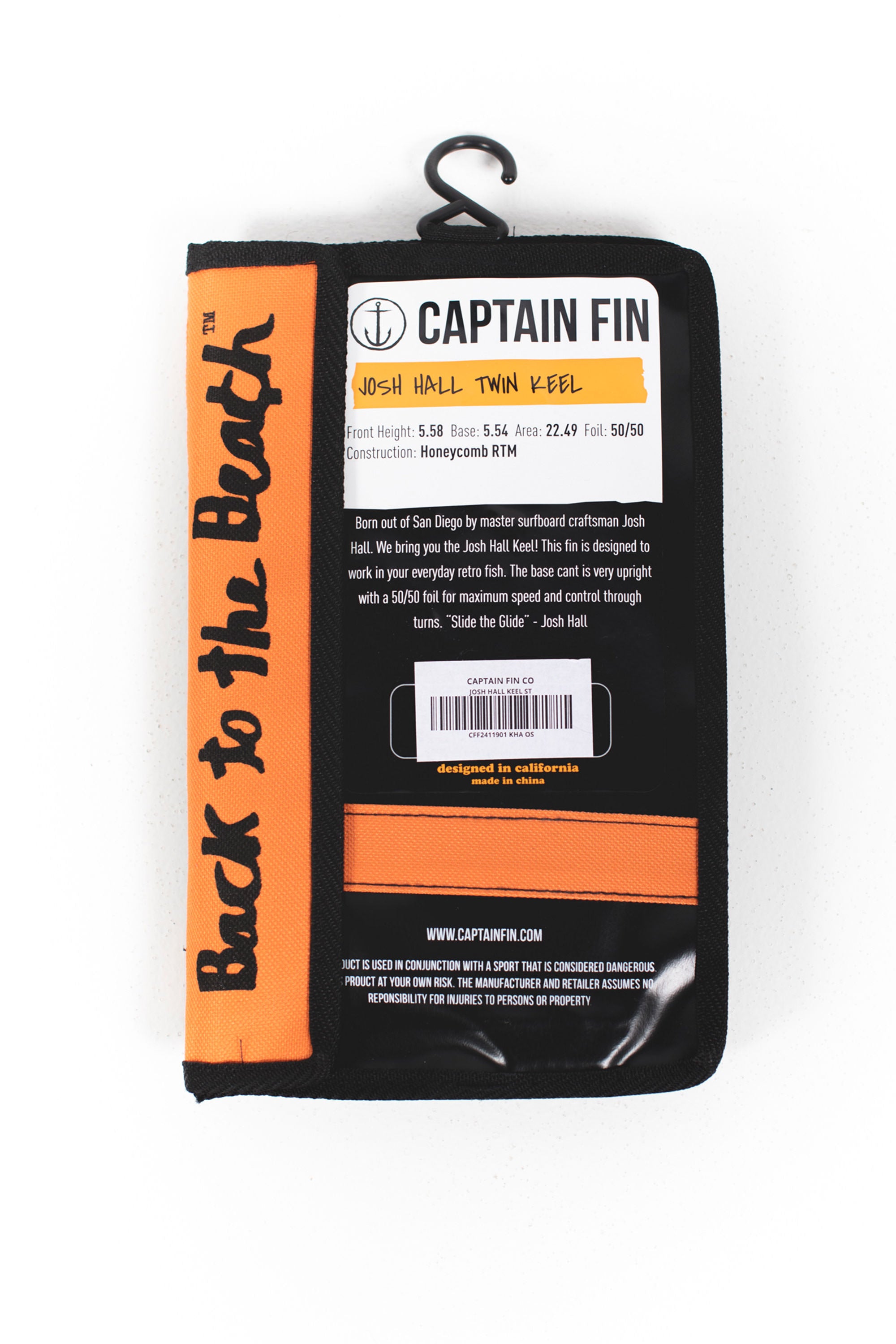 CAPTAIN FIN - JOSH HALL - TWIN | Shop at PUKAS SURF SHOP
