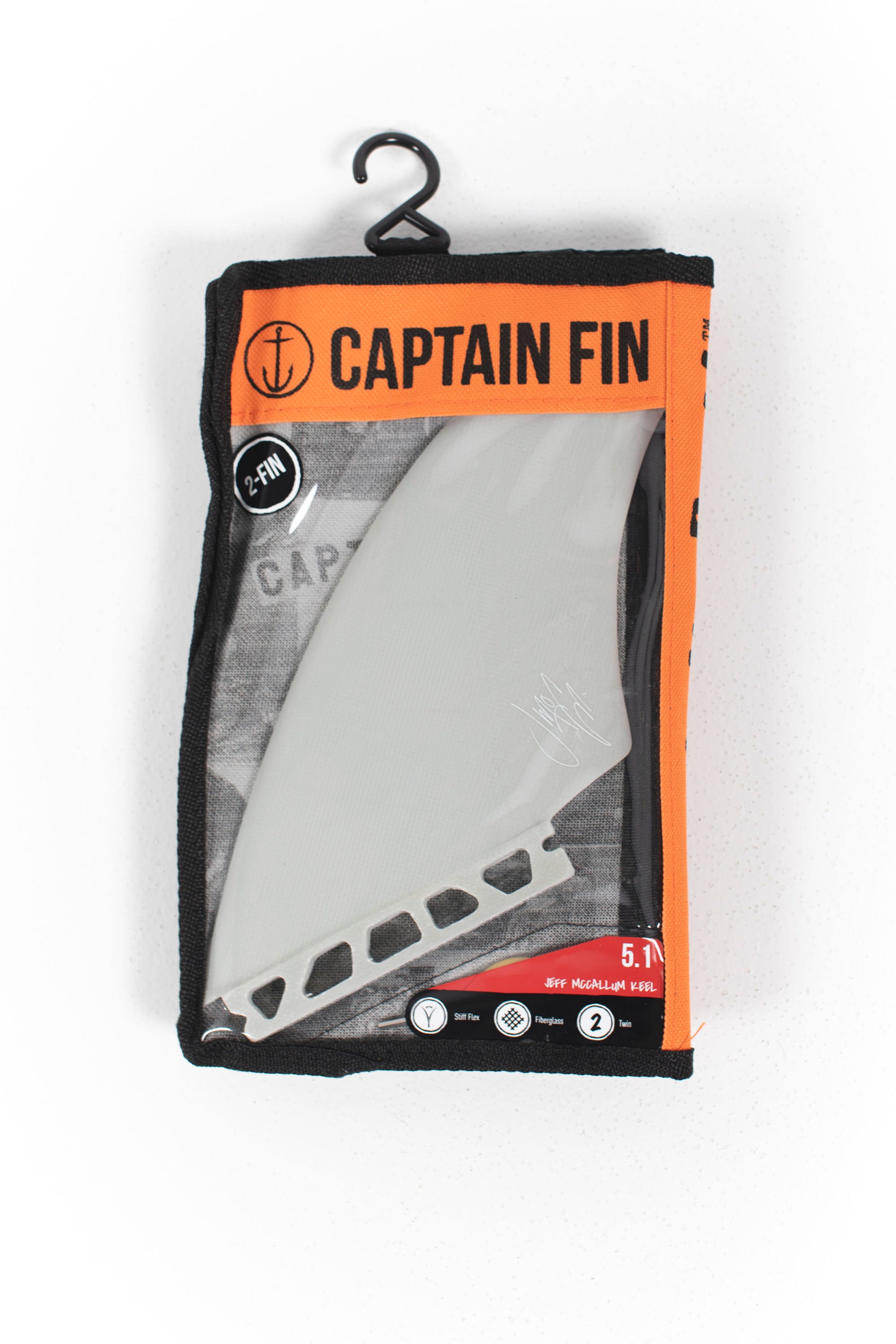 CAPTAIN FIN - Jeff Mccallum - Keel - 2 FINS | Shop at PUKAS SURF SHOP