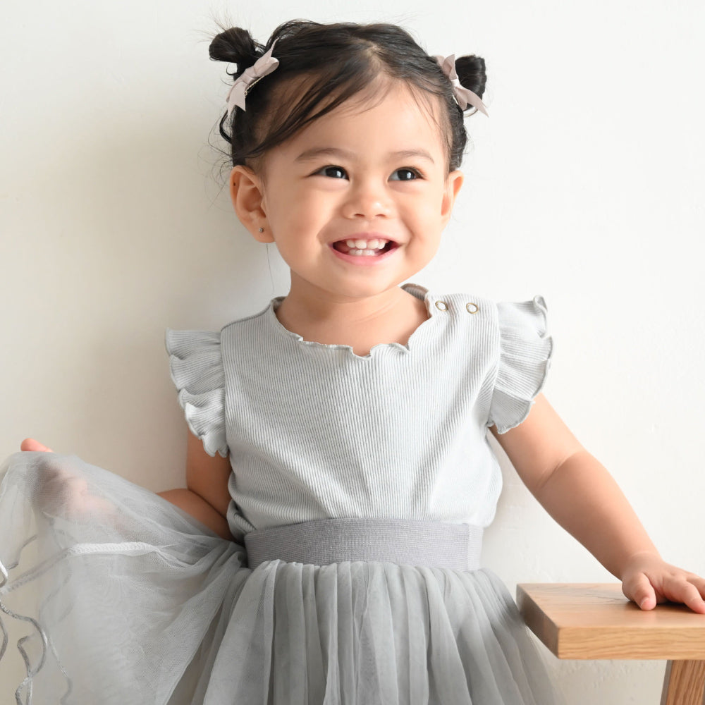 肩フリル ノースリーブ ロンパース テレコ – PUPPAPUPO オフィシャルストア