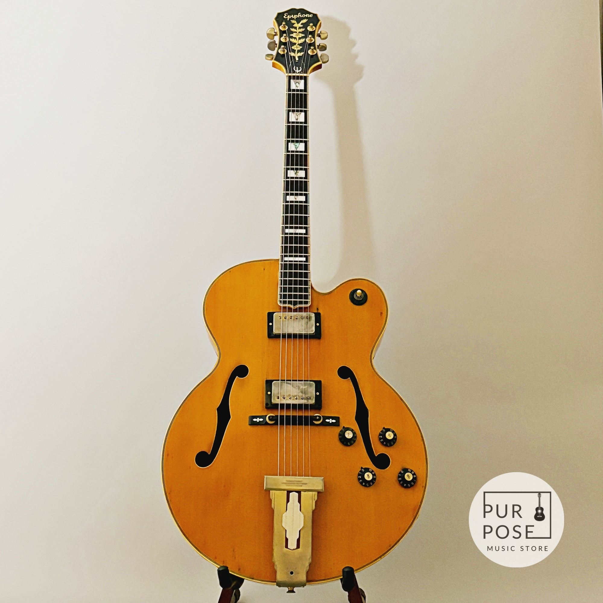 中古/試奏動画あり】Epiphone Emperor Blue label フルアコ 日本製
