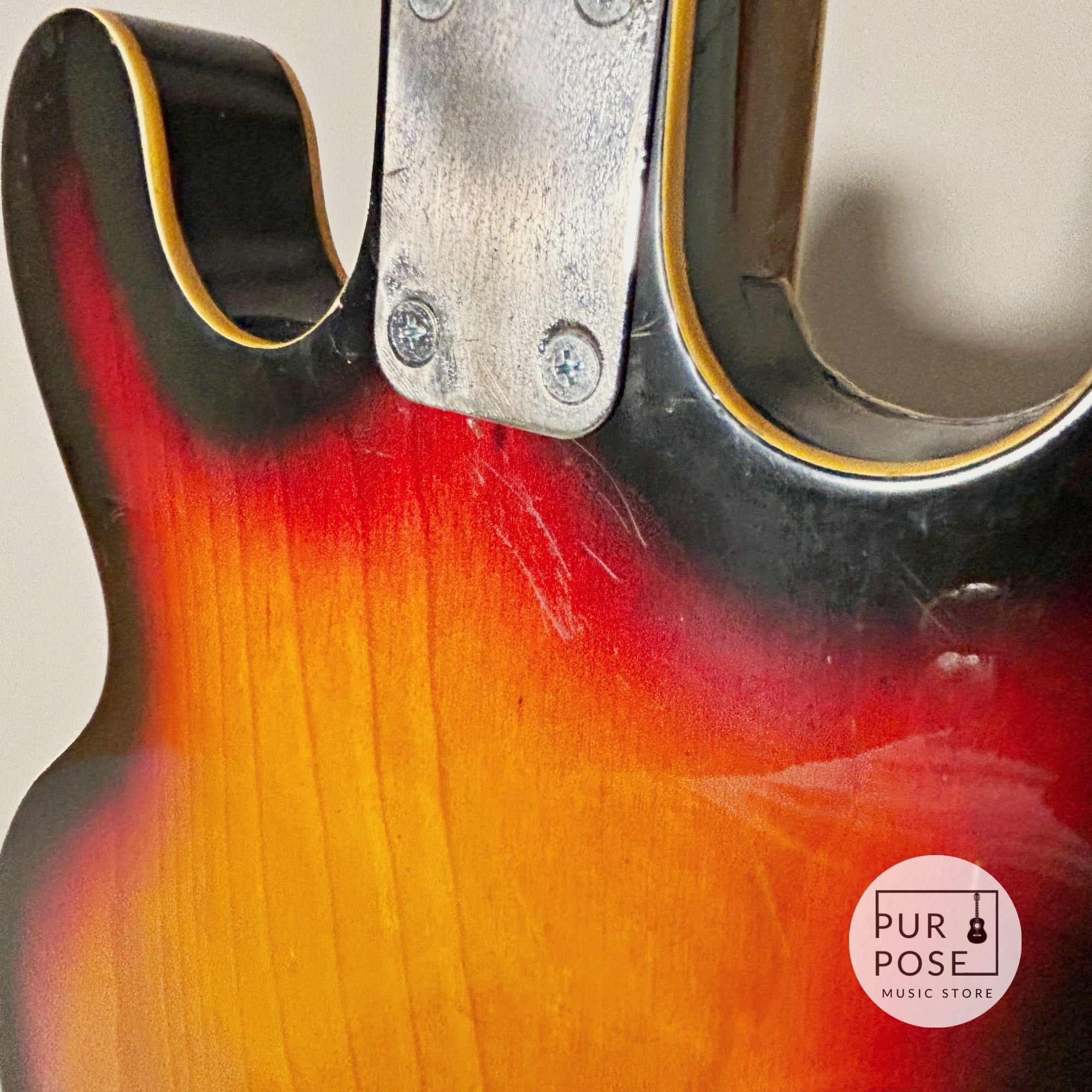 Used] Greco EB-135 Full Acoustic Bass 1960s Vintage