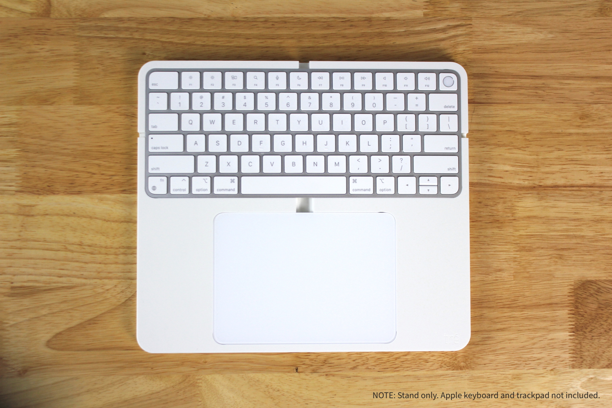 The big tré 2 (white) | Stand for Apple Magic Trackpad and Touch