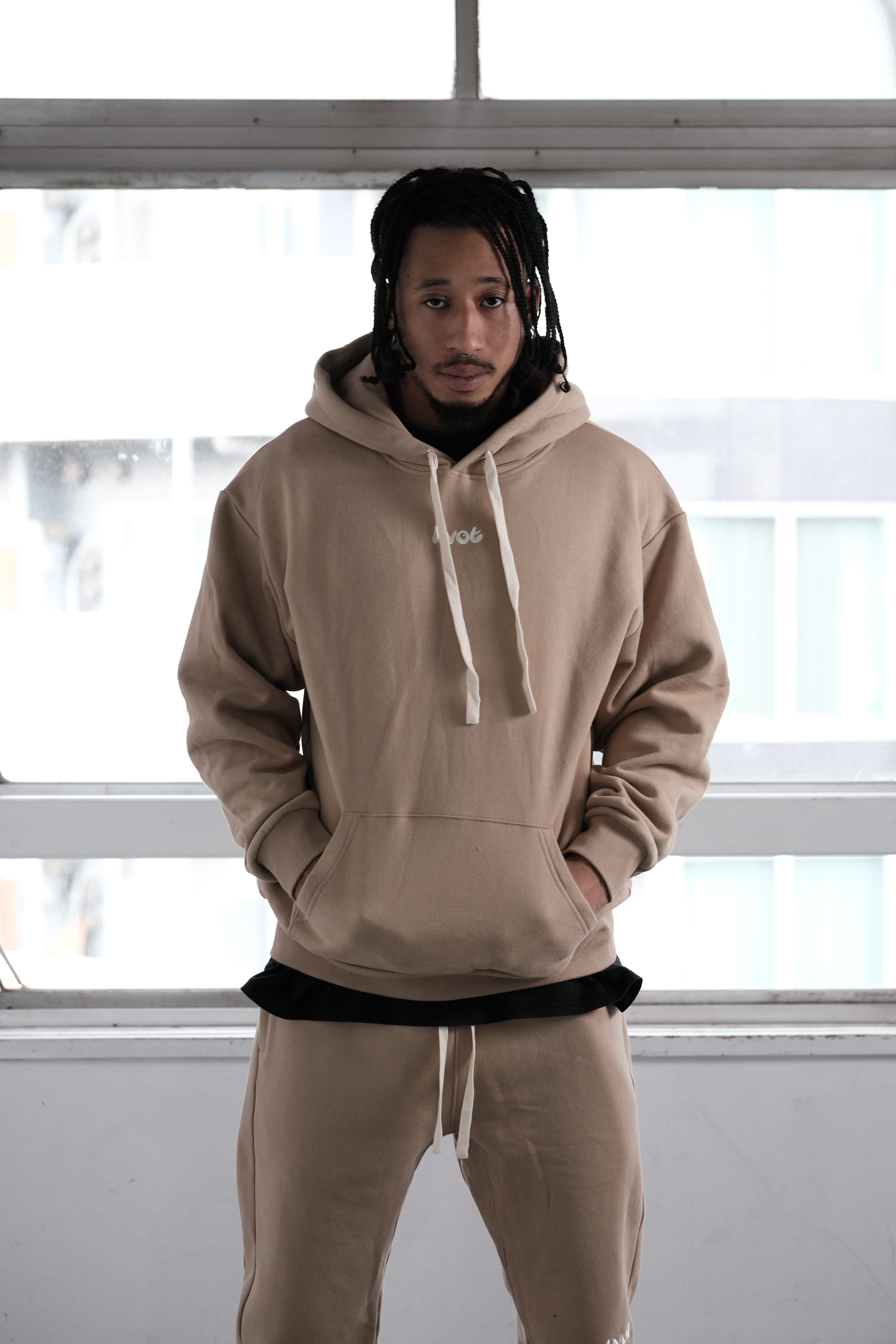 Pvot Athleisure Hoodie (Beige)