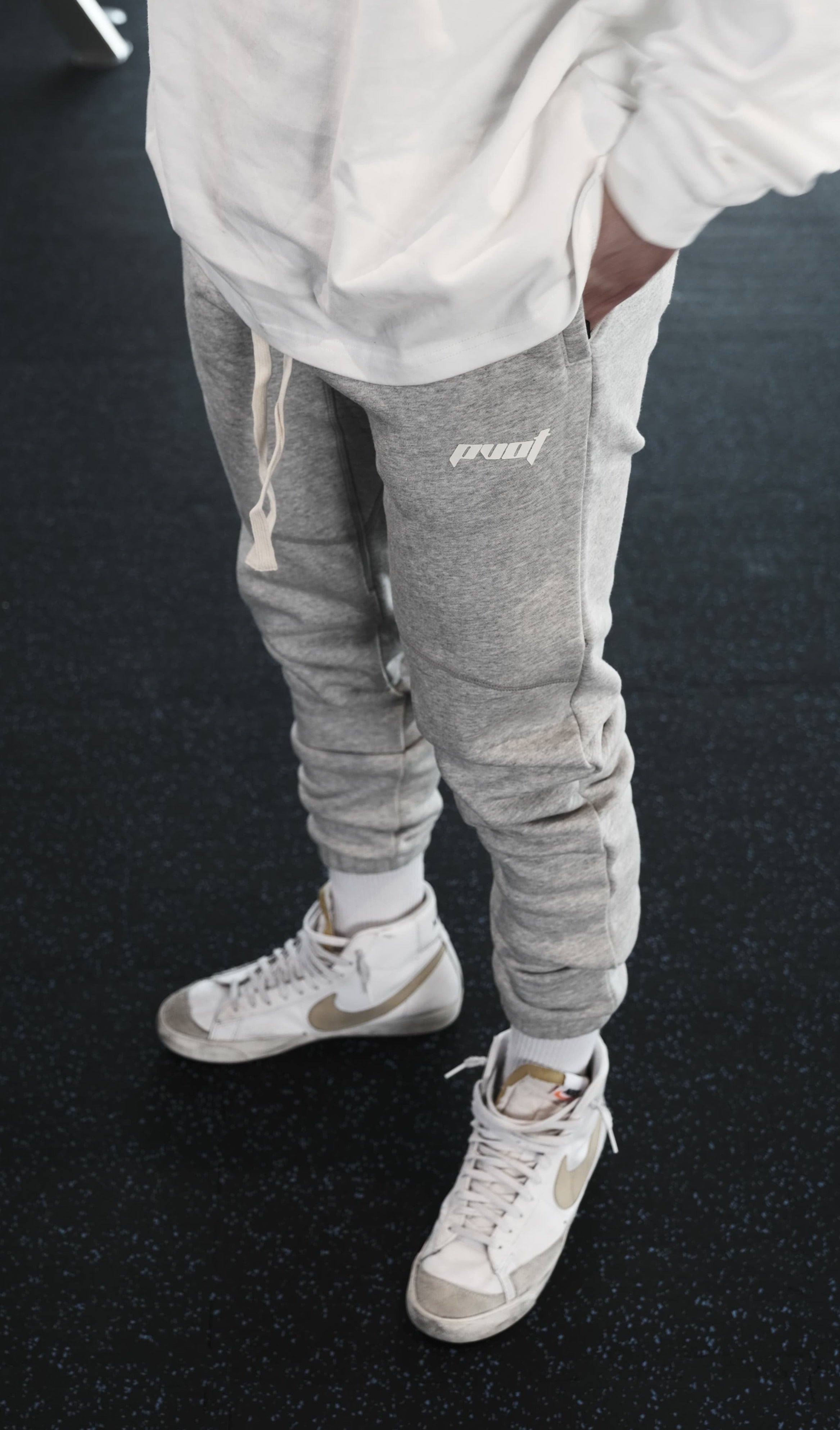 Pvot Athletic Sweat Pants (Gray)