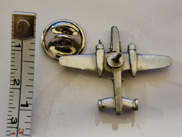 WWII North American Aviation B-25 Mitchell Bomber Pewter Airplane