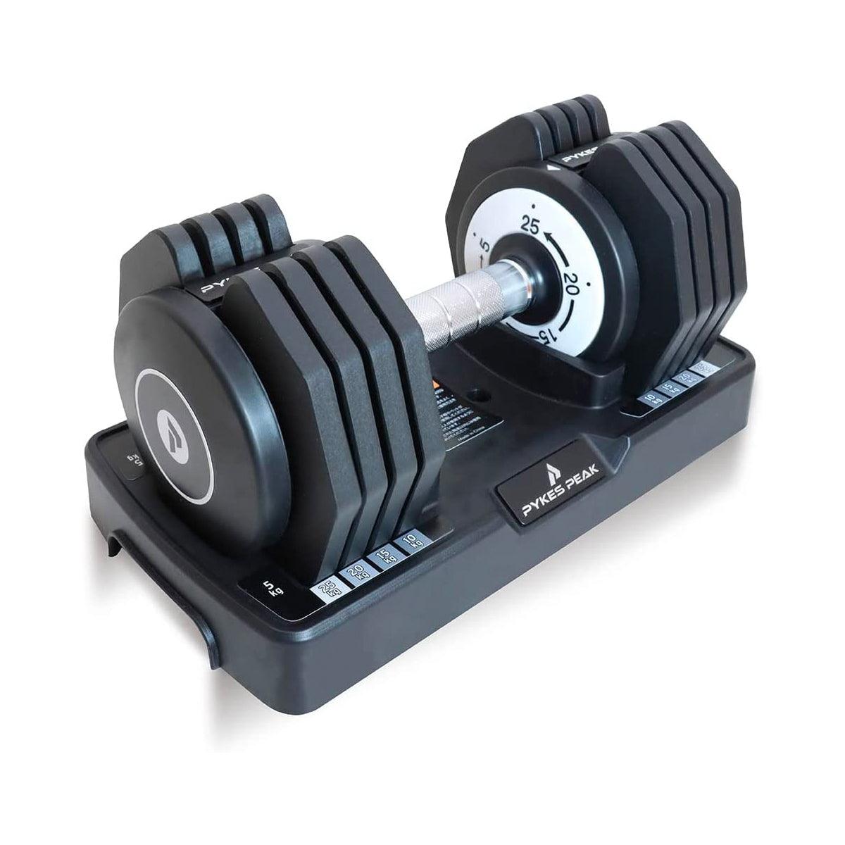 片手でクルッと重量変更!】可変式ダンベル 先着10名さま限定セール