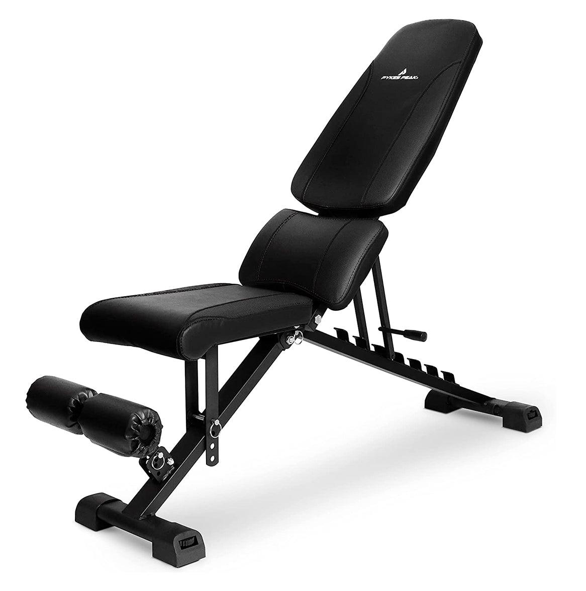 トレーニングベンチ ブラック/レッド