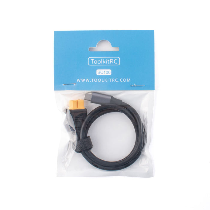 ToolkitRC SC100 - USB-C to XT60 Adapter Cable — Pyrodrone