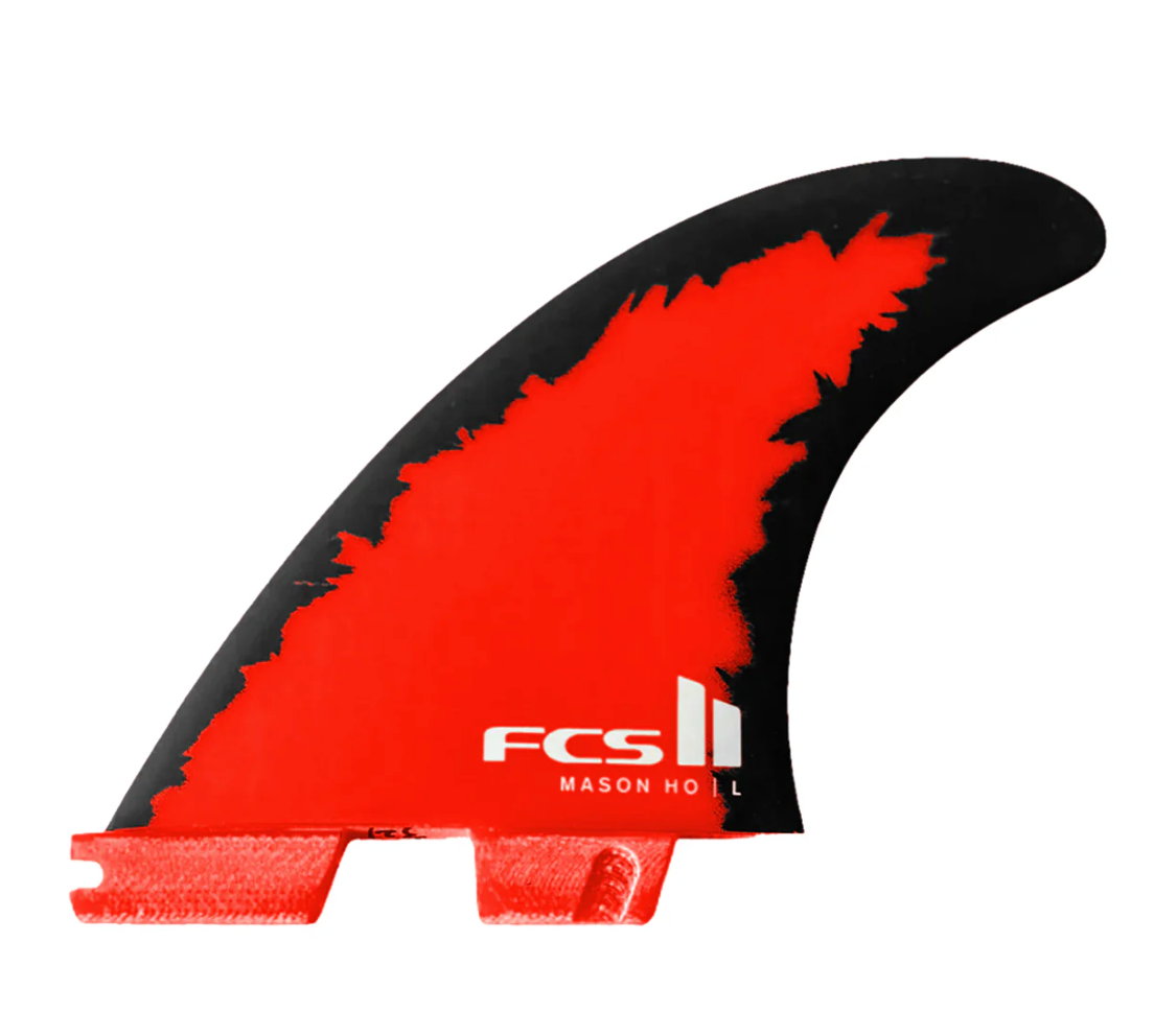 FCS II Mason Ho Code Red Thruster Surf Fins | Pyzel Surfboards
