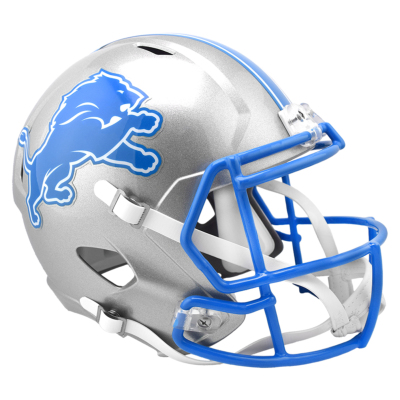オーダー］リデル NFL レプリカヘルメット（1/1サイズ） ライオンズ