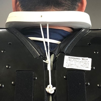 ダグラス ネックロール AD231（1インチ） ホワイト│アメフト用品専門