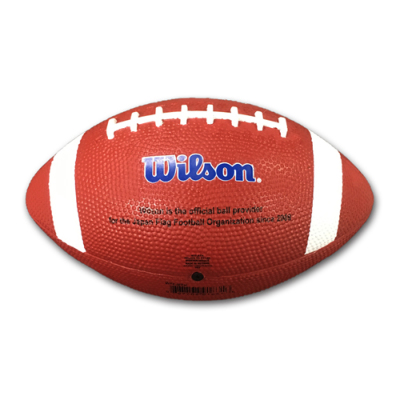 在庫限り］【ゴムボール】ウィルソン JFFKD 小学生用アメフトボール
