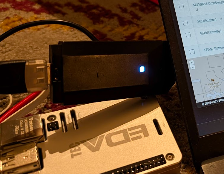 LTE USB ドングル(アダプタ) SORACOM Onyx を Raspberry Pi OS(trixie