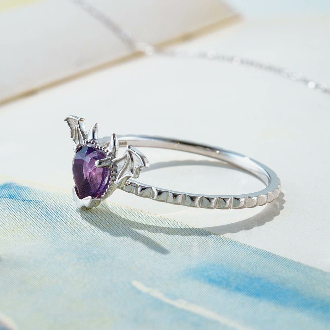 K10 メルティー デビルハート リング | Q-pot. ONLINE SHOP