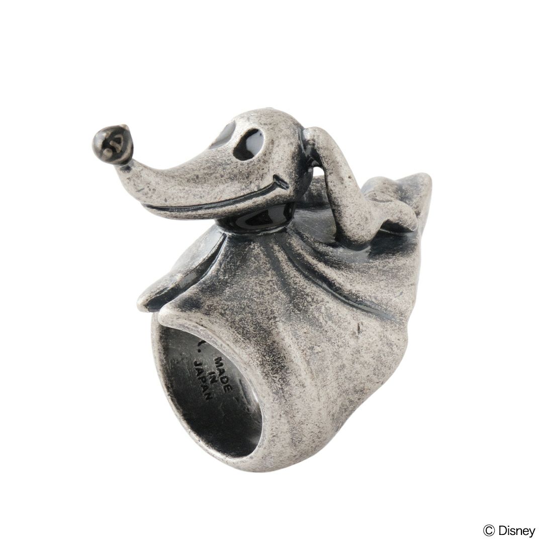 ゼロ / ゴースト メタルリング（アンティークシルバー）【ディズニー