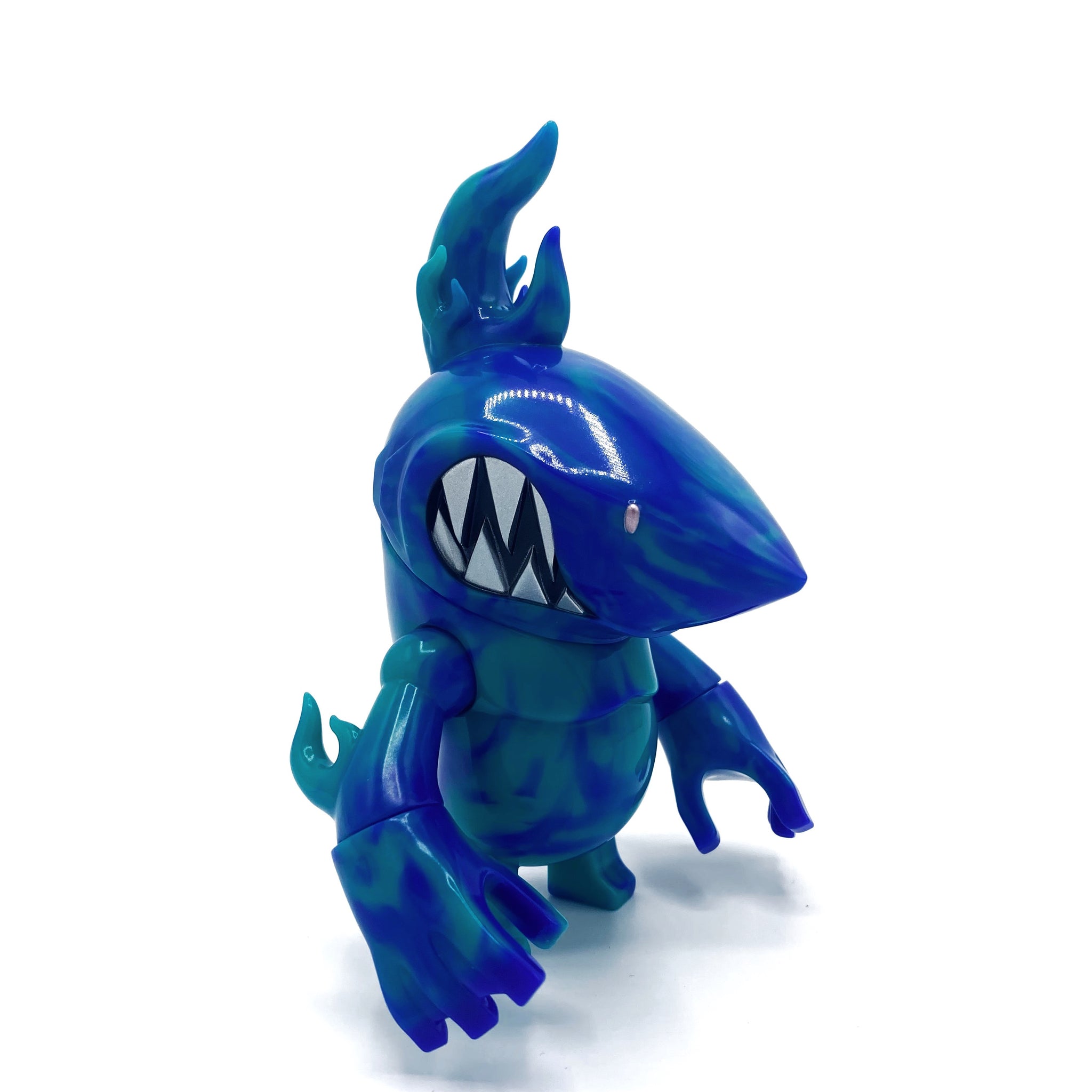 Touma - Raging Shark (Marble Blue) Soft Vinyl Toy – Q POP