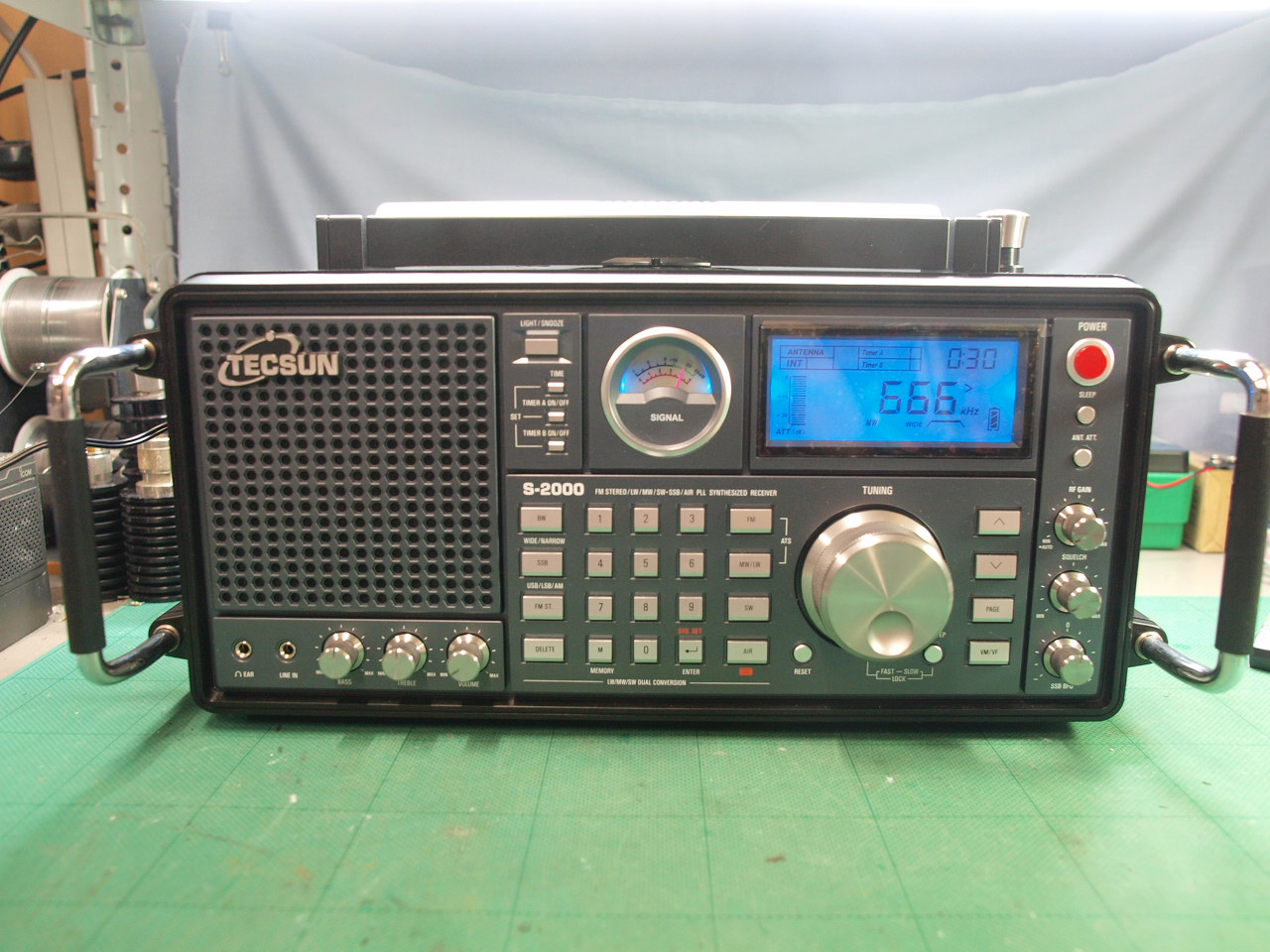 TECSUN S-2000 通信機型受信機 修理＆改造 – REPAIRFAN