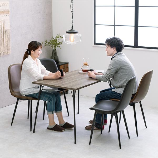 ダイニングこたつテーブル 布団なしで使える 長方形 ハロゲンヒーター