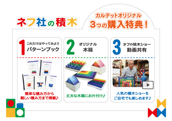 木のおもちゃ カルテット / リグノ｜Naef社 正規品 積み木｜動画