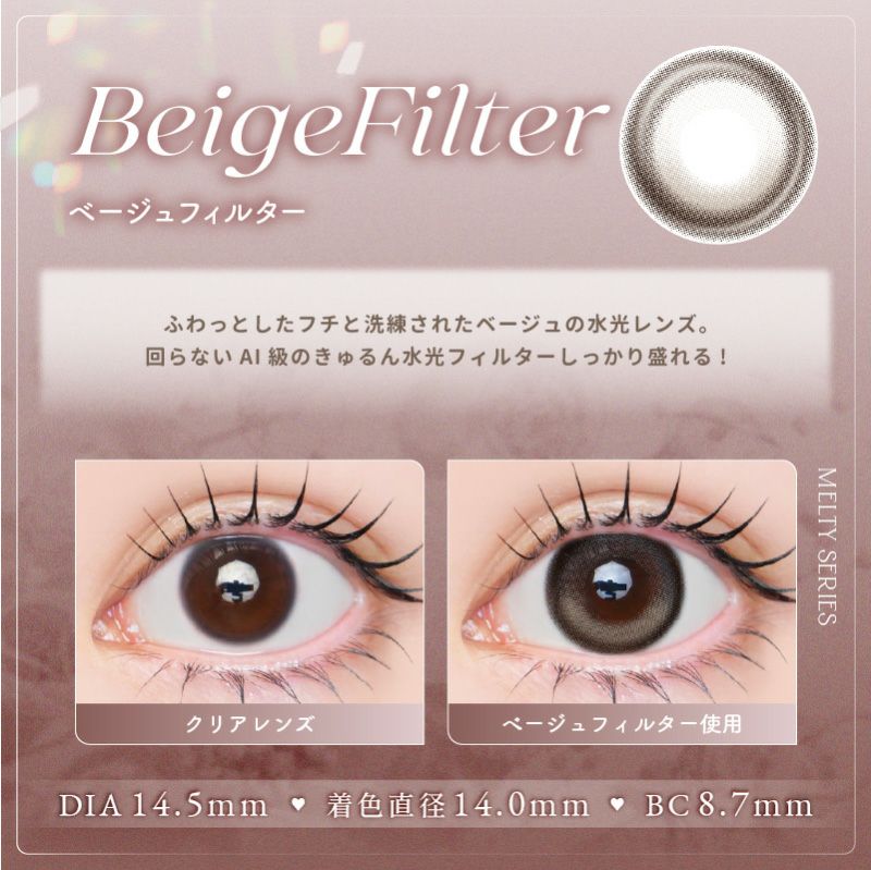 ゆらゆらこと越智ゆらのちゃんイメージモデルLARME MELTY 1month