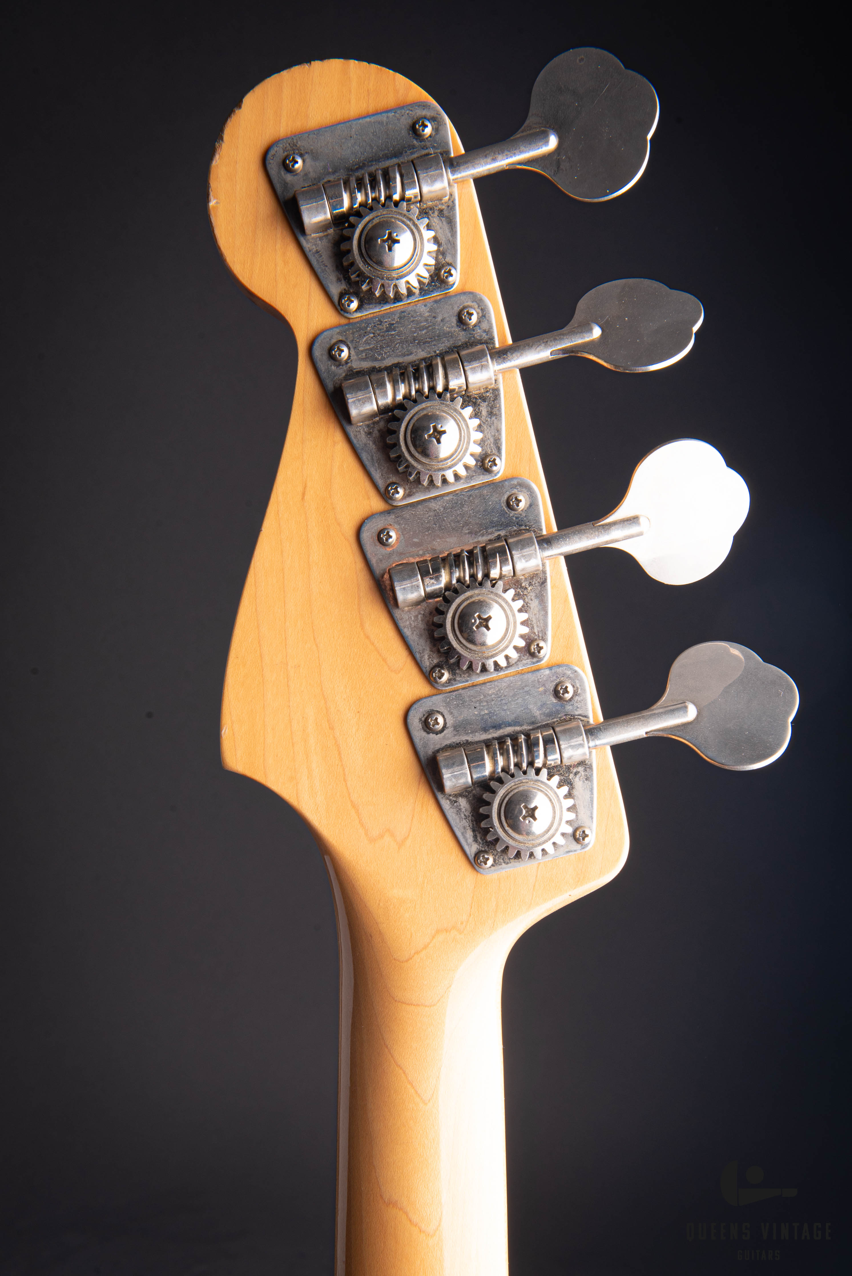 1986 Fender Japan Precision bass with Aged MJT body – Queens