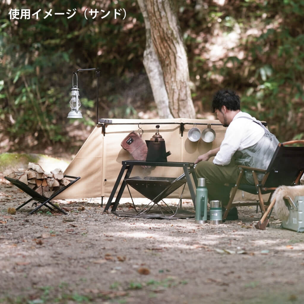 焚火陣幕 焔 -homura- ｜商品｜QUICKCAMP(クイックキャンプ)公式サイト