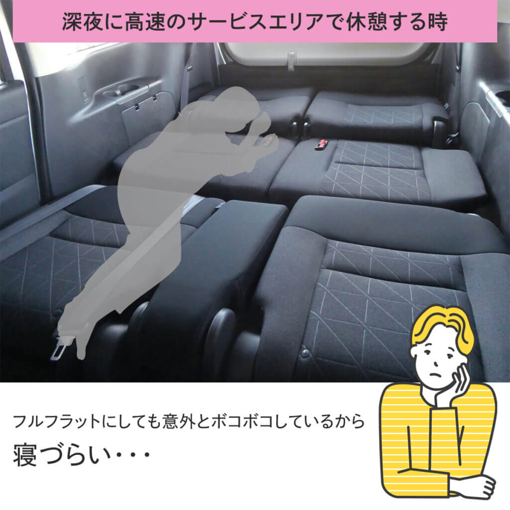 車中泊マット ダブルサイズ8㎝ ｜商品｜QUICKCAMP(クイックキャンプ